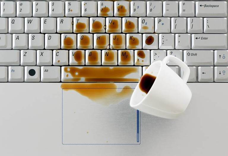 Coffee On Laptop Keyboard? Need Help? Let’s Fix It. You’ll Never Guess